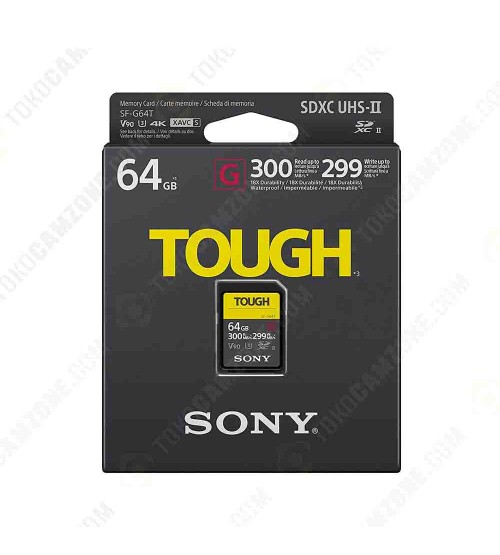 Sony Tough SF-G64T SDXC UHS II 64GB 300MB/s
